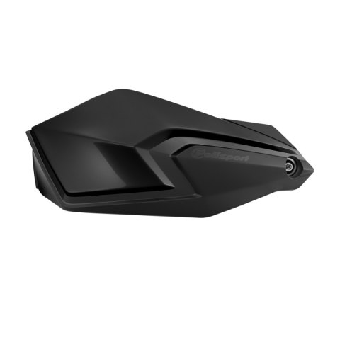 POLISPORT OSŁONY RĄK S-DUAL Z UNIM ZESTAWEM MONTAŻOWYM 22/28 MM BLACK