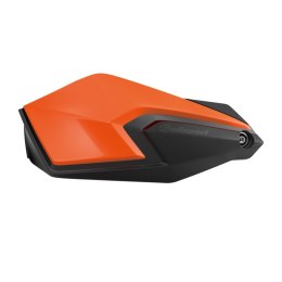 POLISPORT OSŁONY RĄK S-DUAL Z UNIM ZESTAWEM MONTAŻOWYM 22/28 MM ORANGE