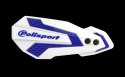 POLISPORT OSŁONY RĄK LISTKI MX FLOW Z UNIM ZESTAWEM MONTAŻOWYM YZ YZF WR 08-22 BIAŁO
