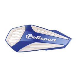 POLISPORT OSŁONY RĄK MX AIR Z UNIM ZESTAWEM MONTAŻOWYM 22 28 NIEBIESKO