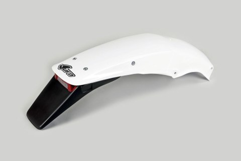 UFO BŁOTNIK TYŁ ENDURO Z CHLAPACZEM HONDA CR 125 93-97, CR 250 92-96, BIAŁY