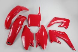 UFO KOMPLET PLASTIKÓW HONDA CR 125/250 '04, KOLOR CZERWONY