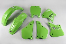 UFO KOMPLET PLASTIKÓW KX 250 90-91, OEM ZIELONY