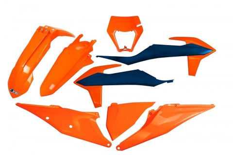 UFO KPL PLASTIKÓW KTM EXC 125 20-21, EXC/EXCF EXC-F 150/250/300/350/450/500 UFO KPL PLASTIKÓW KTM EXC 125 20-21, EXC/EXCF EXC-F 150/250/300/350/450/500