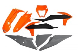 UFO KPL PLASTIKÓW KTM EXC 125 20-21, EXC/EXCF EXC-F 150/250/300/350/450/500