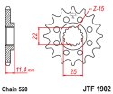 JT ZĘBATKA PRZEDNIA 1252 13 KTM LC4 400/600/620/640/690 125213JT ŁAŃC. 520