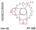 JT ZĘBATKA PRZÓD 4103 15 SUZUKI LT 160 89-01, 230 86-93 410315JT ŁAŃC. 520