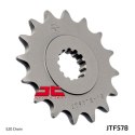 JT ZĘBATKA PRZEDNIA 585 17 KAWASAKI ZX-6R/RR 07-17, YAMAHA XTZ 750 90- 98