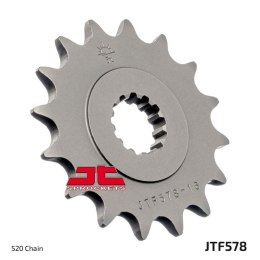 JT ZĘBATKA PRZEDNIA 585 17 KAWASAKI ZX-6R/RR 07-17, YAMAHA XTZ 750 90- 98