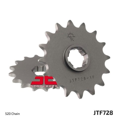 JT ZĘBATKA PRZÓD 726 16 CAGIVA 500/600 RIVER, CANYON W 72616JT ŁAŃC. 520 JT ZĘBATKA PRZÓD 726 16 CAGIVA 500/600 RIVER, CANYON W 72616JT ŁAŃC. 520