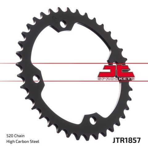 JT ZĘBATKA TYŁ 4588 45 YAMAHA YFZ 450R 09-19, YFM 250/350/450/700 RAPTOR 45 JT ZĘBATKA TYŁ 4588 45 YAMAHA YFZ 450R 09-19, YFM 250/350/450/700 RAPTOR 45