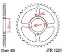 JT ZĘBATKA TYŁ 4669 42 HONDA CBR 125 11-17, CB 125F GLR125 15-17 446942JT Ł