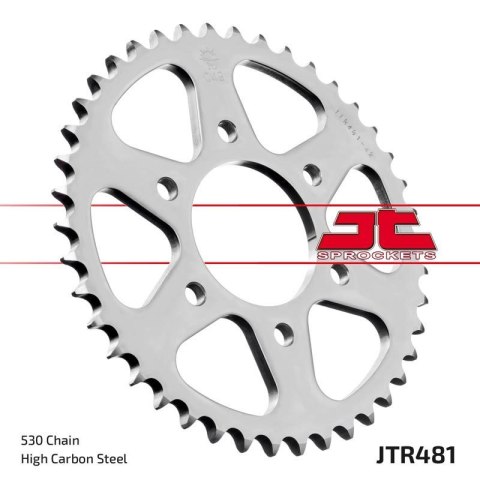JT ZĘBATKA TYŁ 481 45 Z 400/550 80-83, Z 650 79, KH 500 72-75 48145JT 530
