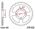 JT ZĘBATKA TYLNA 832 37 YAMAHA DT 50 86-88, DT 50R 91-96 83237JT ŁAŃC. 420