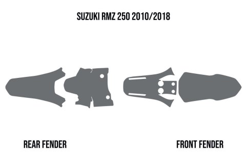 TWIN AIR OKLEINA PRZECIWBŁOTNA SUZUKI RMZ 250 '10-18' (MUD DEFLECTOR FOAM) TWIN AIR OKLEINA PRZECIWBŁOTNA SUZUKI RMZ 250 '10-18' (MUD DEFLECTOR FOAM)