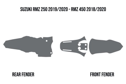 TWIN AIR OKLEINA PRZECIWBŁOTNA SUZUKI RMZ 250 '19-21', RMZ 450 '18-21' TWIN AIR OKLEINA PRZECIWBŁOTNA SUZUKI RMZ 250 '19-21', RMZ 450 '18-21'