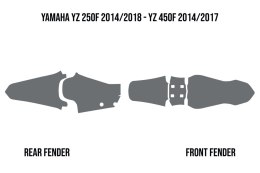 TWIN AIR OKLEINA PRZECIWBŁOTNA YAMAHA YZ 250F '14-18', YZ 450F '14-18'