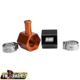 FM-PARTS ALUMINIOWE ZŁĄCZE ZBIORNIKA PALIWA KTM; HUSQVARNA; GAS TPI BLACK