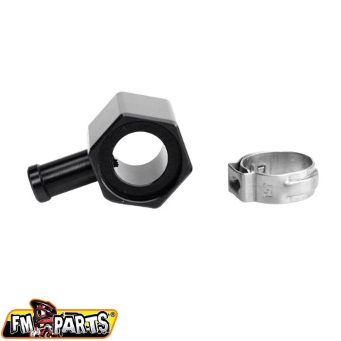 FM-PARTS ALUMINIOWE ZŁĄCZE ZBIORNIKA PALIWA KTM; HUSQVARNA; GAS TPI BLACK
