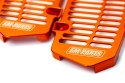 FM-PARTS OSŁONY CHŁODNICY KRATKI ALUMINIUM KTM/HUSQVARNA 20-22 ORANGE