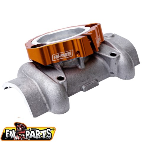 FM-PARTS WZMOCNIENIE WYLOTU WYDECHOWEGO FLANSZA KTM/HUSQVARNA 17-22 ORANGE