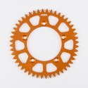SUNSTAR ZĘBATKA TYLNA ALUMINIOWA 4486 49 KTM XC 105 '08-09 ORANGE