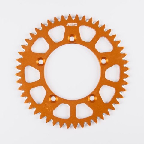 SUNSTAR ZĘBATKA TYLNA ALUMINIOWA 4486 49 KTM XC 105 '08-09 ORANGE