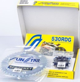 SUNSTAR ZESTAW NAPĘDOWY HONDA CBR 900RR 92-95 STANDARD 16/42/108 DO 1000CC