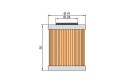TWIN AIR FILTR OLEJU HF 157 SX/EXC, 690 50