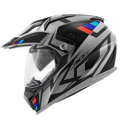 KAPPA KASK KV30 EVO GRAYER DUAL OFF ROAD Z SZYBĄ I BLENDĄ GRAY MAT/BLACK RO