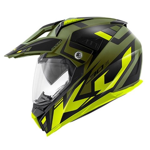 KAPPA KASK KV30 EVO GRAYER DUAL OFF ROAD Z SZYBĄ I BLENDĄ GREEN KHAKI MAT/B KAPPA KASK KV30 EVO GRAYER DUAL OFF ROAD Z SZYBĄ I BLENDĄ GREEN KHAKI MAT/B