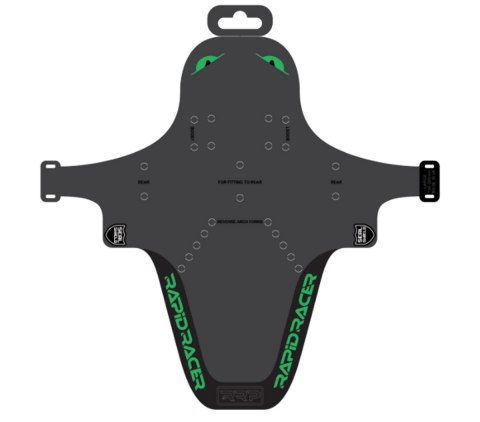 RAPID RACER PRODUCT RRP BŁOTNIK ROWEROWY ENDUROGUARD STANDARD BLACK/GREEN