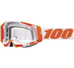 100 PROCENT GOGLE RACECRAFT 2 -CLEAR LENS - SZYBKA PRZEŹROCZYSTA