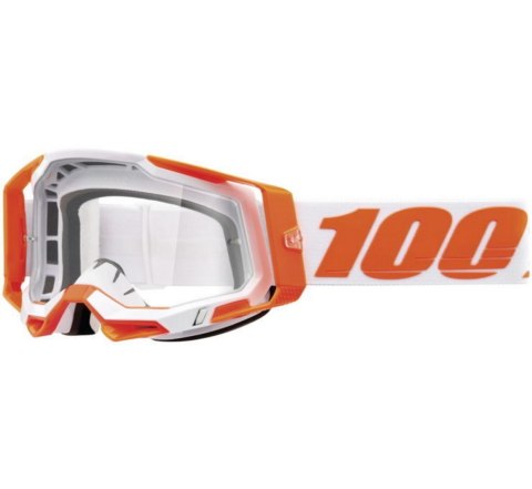 100 PROCENT GOGLE RACECRAFT 2 -CLEAR LENS - SZYBKA PRZEŹROCZYSTA