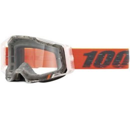 100 PROCENT GOGLE RACECRAFT 2 SCHRUTE -CLEAR LENS - SZYBKA PRZEŹROCZYSTA
