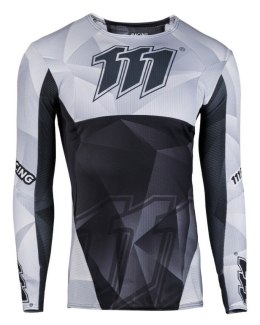 111 RACING KOSZULKA MOTO RAZOR /SZARY XXL
