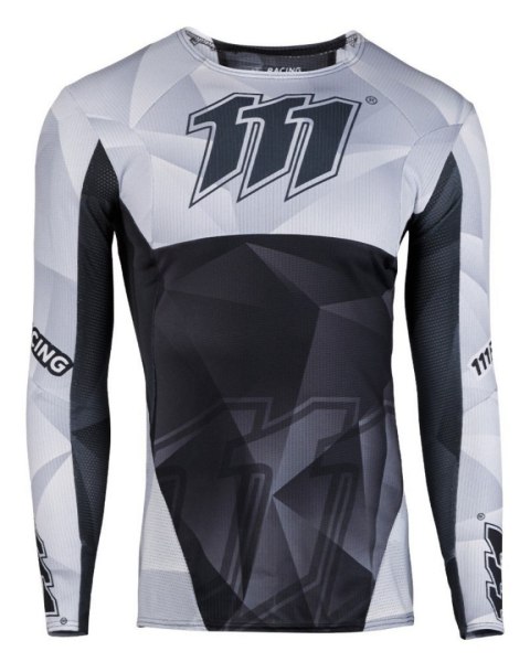 111 RACING KOSZULKA MOTO RAZOR /SZARY XXL