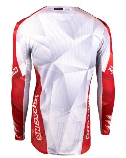 111 RACING KOSZULKA MOTO 111.1 -SHARP RED KOLOR BIAŁY/CZERWONY ` XXXL