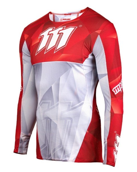 111 RACING KOSZULKA MOTO 111.1 -SHARP RED KOLOR BIAŁY/CZERWONY ` XXXL 111 RACING KOSZULKA MOTO 111.1 -SHARP RED KOLOR BIAŁY/CZERWONY ` XXXL