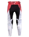 111 RACING SPODNIE MOTO 111.1 -SHARP RED KOLOR CZERWONY/BIAŁY ` 32