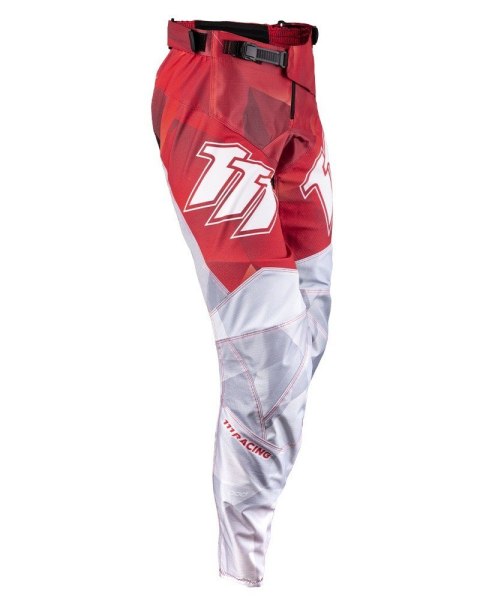 111 RACING SPODNIE MOTO 111.1 -SHARP RED KOLOR CZERWONY/BIAŁY ` 32 111 RACING SPODNIE MOTO 111.1 -SHARP RED KOLOR CZERWONY/BIAŁY ` 32