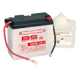 BS AKUMULATOR 6N4B-2A-3 6V 4AH 102X48X96 OBSŁUGOWY-ELEKTROLIT OSOBNO 12 UE2019 1148