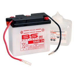 BS AKUMULATOR 6N4B-2A 6V 4AH 102X48X96 OBSŁUGOWY-ELEKTROLIT OSOBNO 12 UE2019 1148