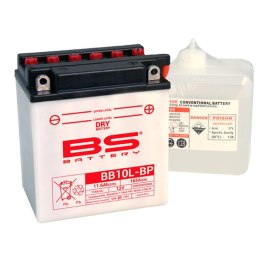 BS AKUMULATOR BB10L-BP BB10L-B YB10L-BP 12V 11AH 135X90X145 OBSŁUGOWY -ELEK