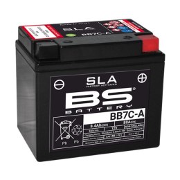 BS AKUMULATOR BB7C-A 12V 8AH 129X89X114 BEZOBSŁUGOWY - ZALANY