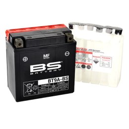 BS AKUMULATOR BT9A-BS YT9A-BS 12V 9AH 135X75X139 BEZOBSŁUGOWY-ELEKTROLIT OSOBNO 115A 4 UE2019 1148
