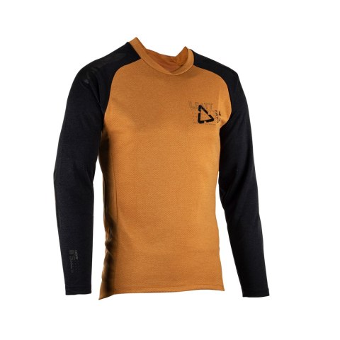 LEATT KOSZULKA ROWEROWA MTB ALLMTN 5.0 JERSEY RUST RDZAWY/CZARNY XXL