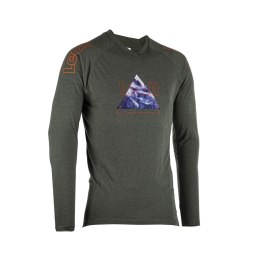 LEATT KOSZULKA ROWEROWA MTB GRAVITY 2.0 JERSEY PINE GRAFITOWY XL