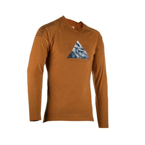 LEATT KOSZULKA ROWEROWA MTB GRAVITY 2.0 JERSEY SUEDE RDZAWY XL