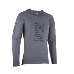 LEATT KOSZULKA ROWEROWA MTB GRAVITY 2.0 JERSEY TITANIUM SZARY XXL